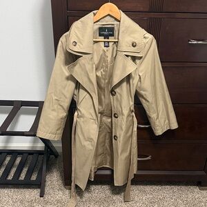 London Fog Women's Tan Trench Coat